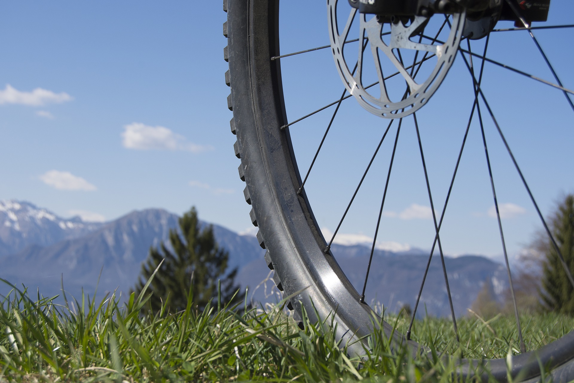 Mountainbiken und Radeln