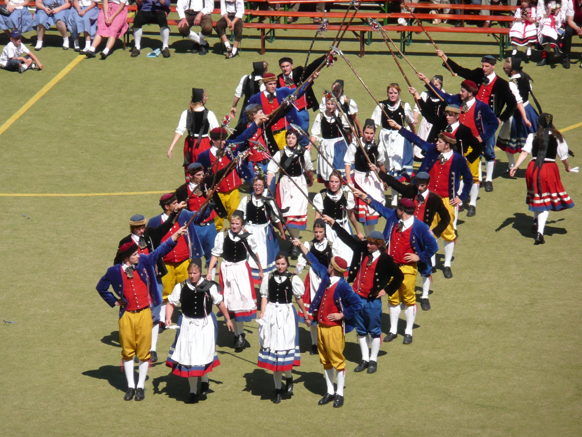 Schäferreigen am Schäferlauf Bad Urach