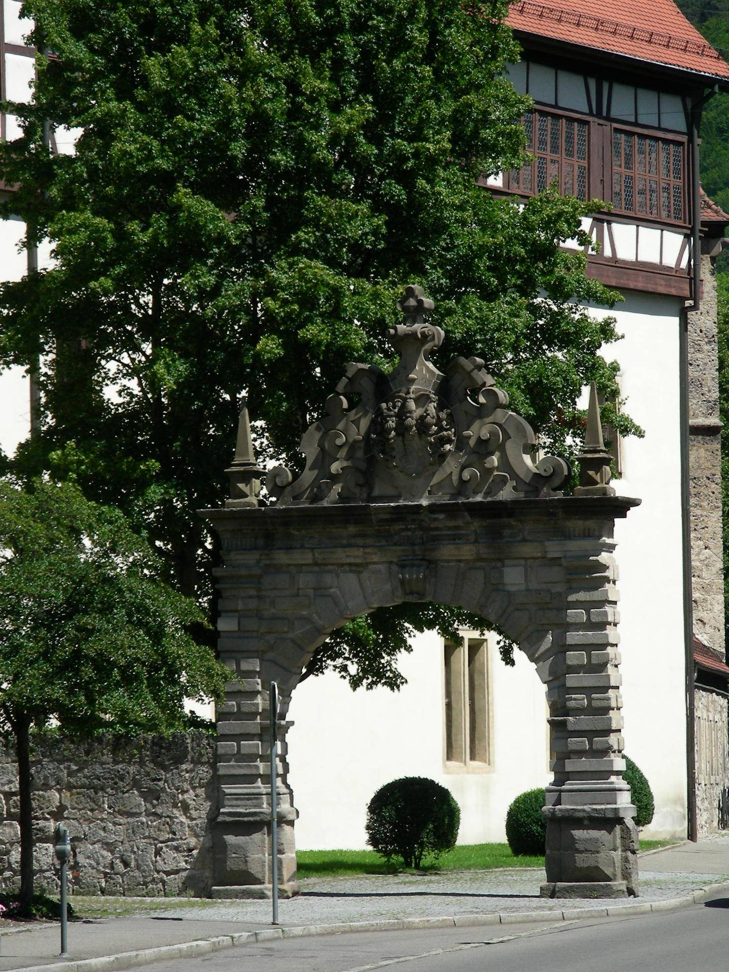 Tiergartentor am Residenzschloss